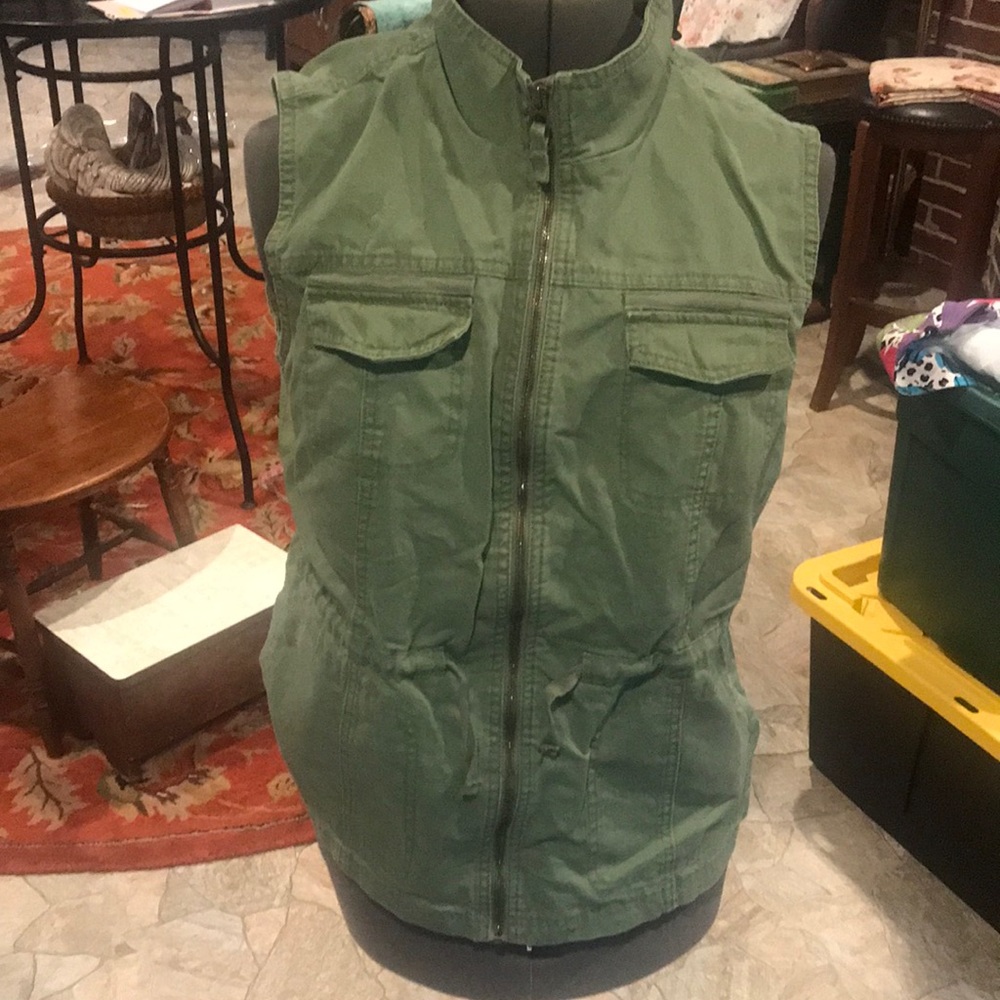 Olive Green Merona Vest